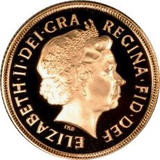 Queen Elizabeth II Sovereign Dated 2004